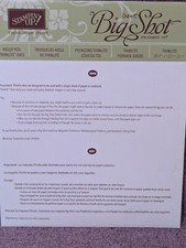 Stampin' Up Big Shot "Hello You" Thinlits Dies Set Of 4