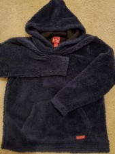 Black Jack Boys Hooded Sweater Jacket Size Small 8 