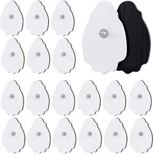 TEC.BEAN 20-Pack TENS/EMS Unit Replacement Pad Compatible with MEDVICE Belifu