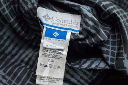 COLUMBIA Kids Padded Reversible Jacket Overcoat Size L - Picture 10 of 11