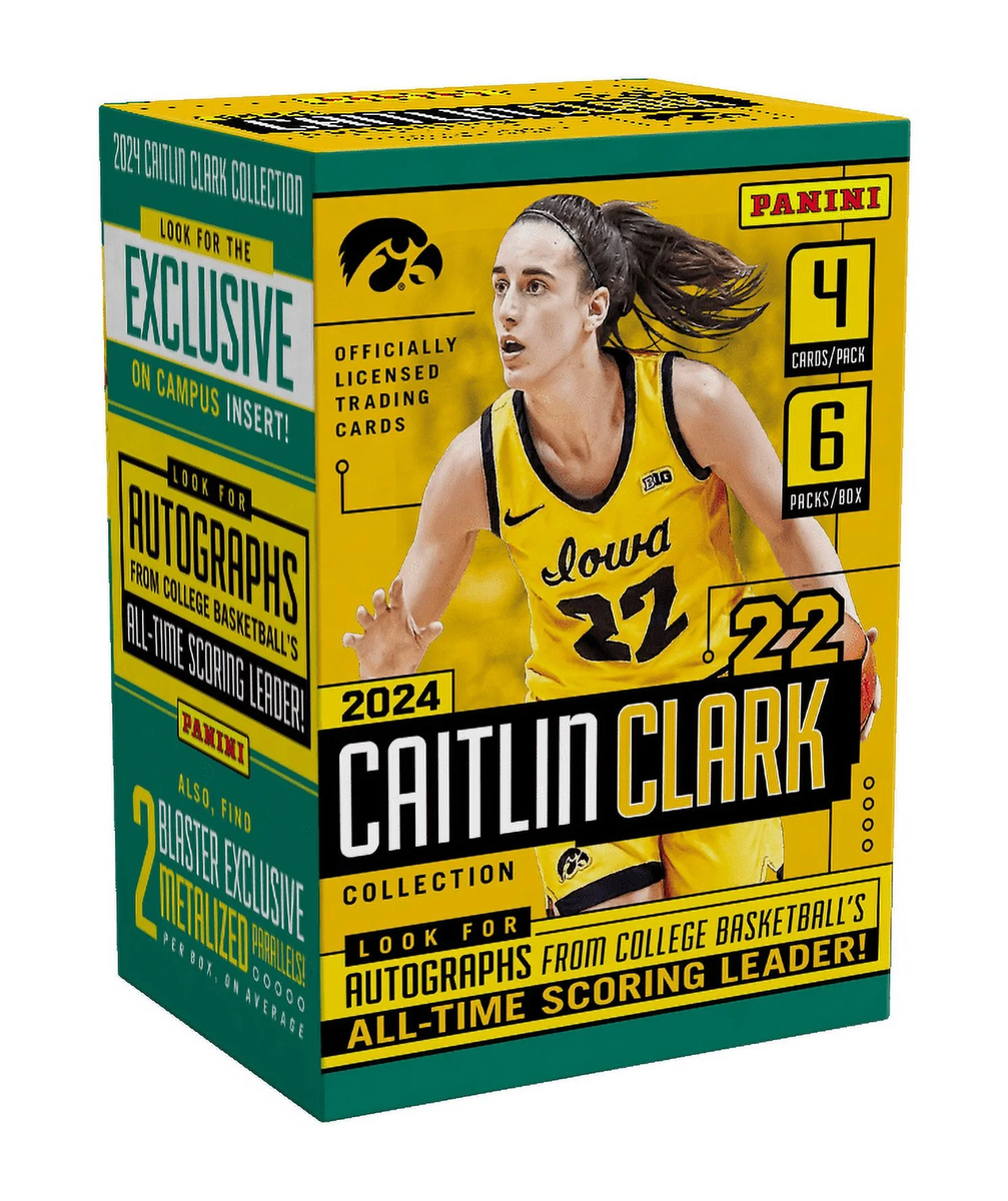 caitlin clark booster box 2024 Panini Collection Basketball Blaster (Metalized Parallels!) Get yours today at Bleecker Trading. 2024 Caitlin Clark NIL Collection
