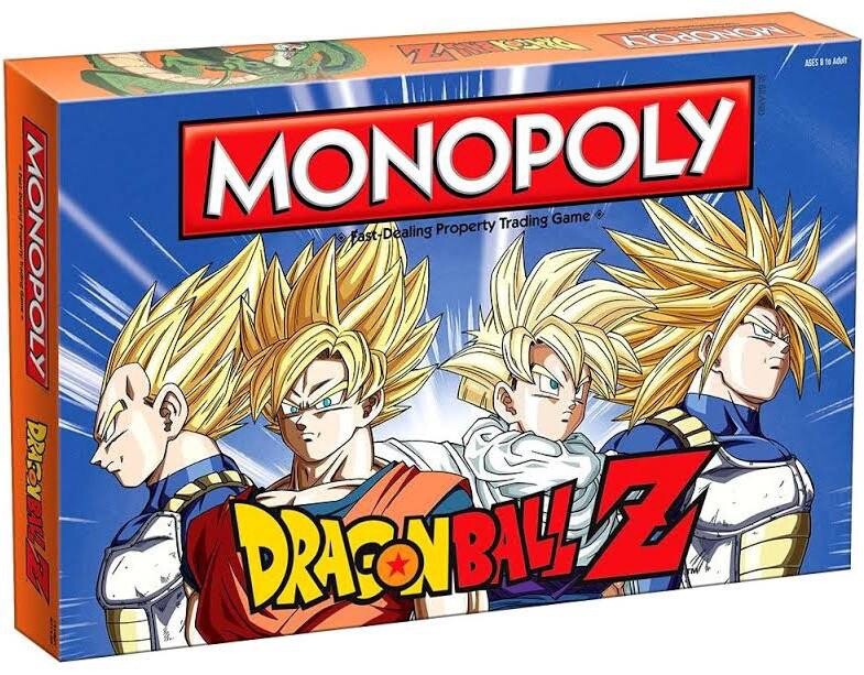 Juego de mesa Monopoly Dragonball Z totalmente nuevo