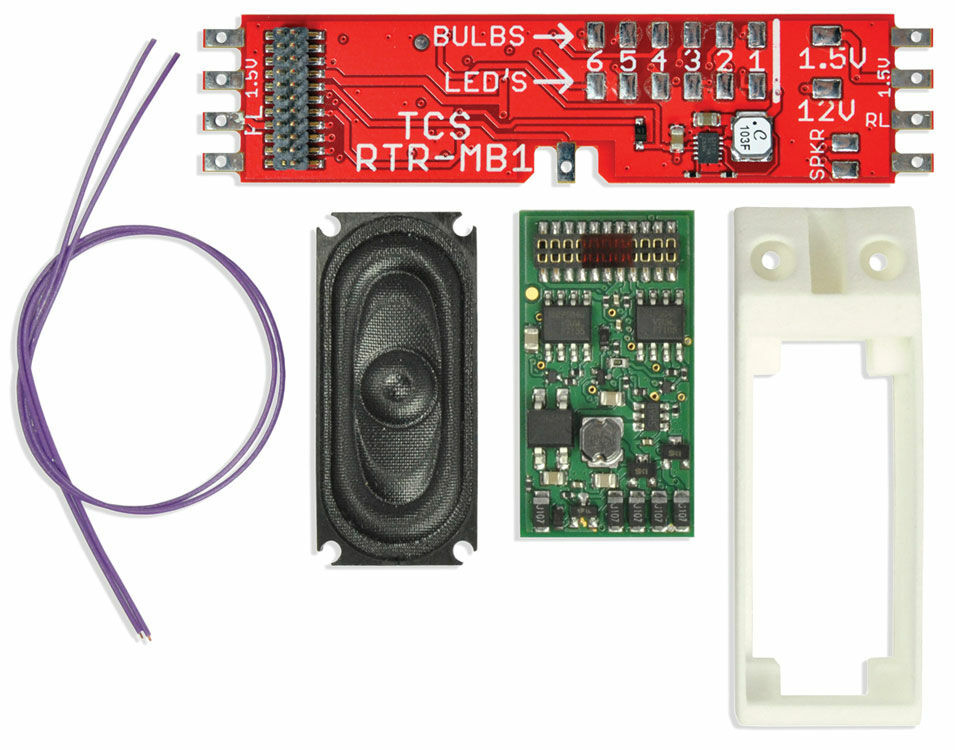 Kit Conversione Audio DCC TCS 1777 WDK-ATH-10 Per Locomotiva Athearn EMD GP60 In Scala HO - Foto 2
