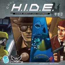  H.I.D.E.: Hidden Identity Dice Espionage Board Game Near Mint Ready to Play