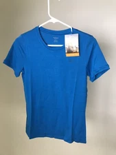 ICEBREAKER 100% Merino Wool Women's Tech 200 T-shirt Crew - Cruise -Small - NEW!