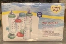 Mommy s Magic Drop In Liner Nurser Starter Set SLOW, MEDIUM Fast Nipples