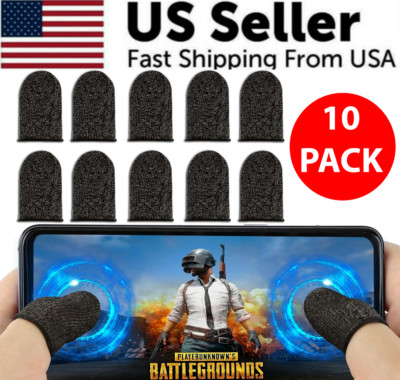 Guante 10 Para Dedos Juegos Pantalla Teléfono Celular Gaming Finger Sleeve Gamer