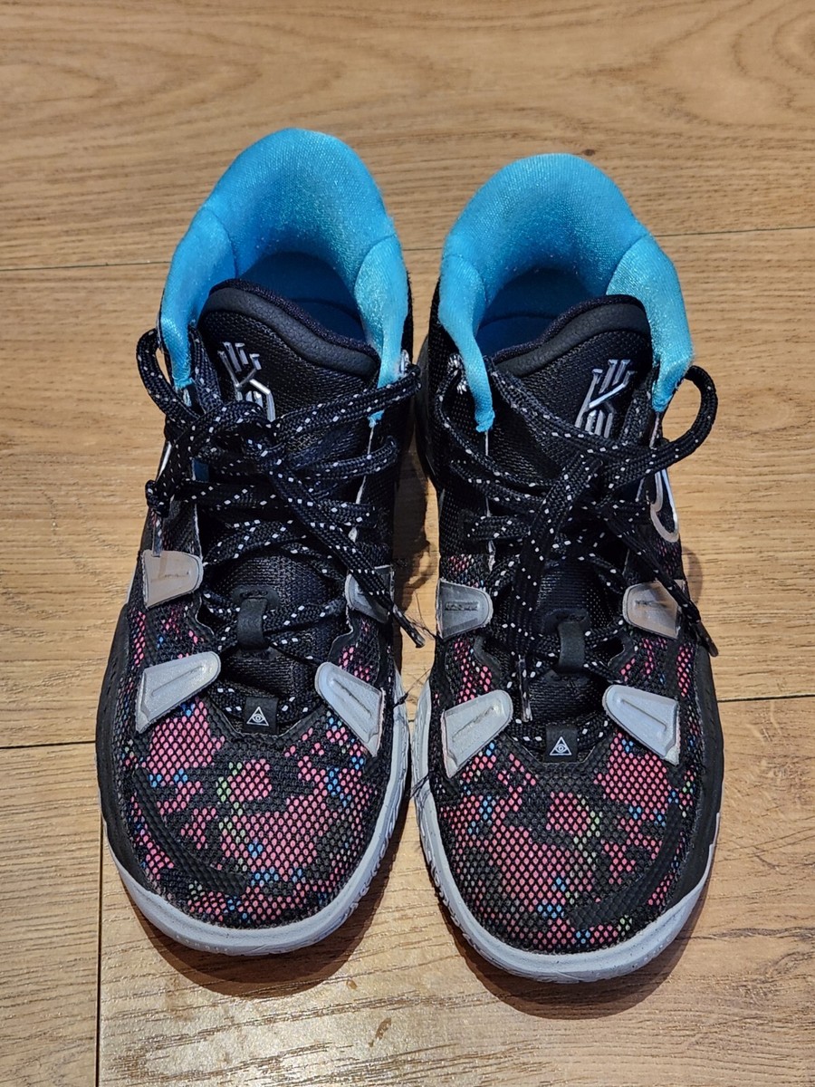 Nike Kyrie Shoes Youth Pink Black Blue Athletic Training CT4080-008