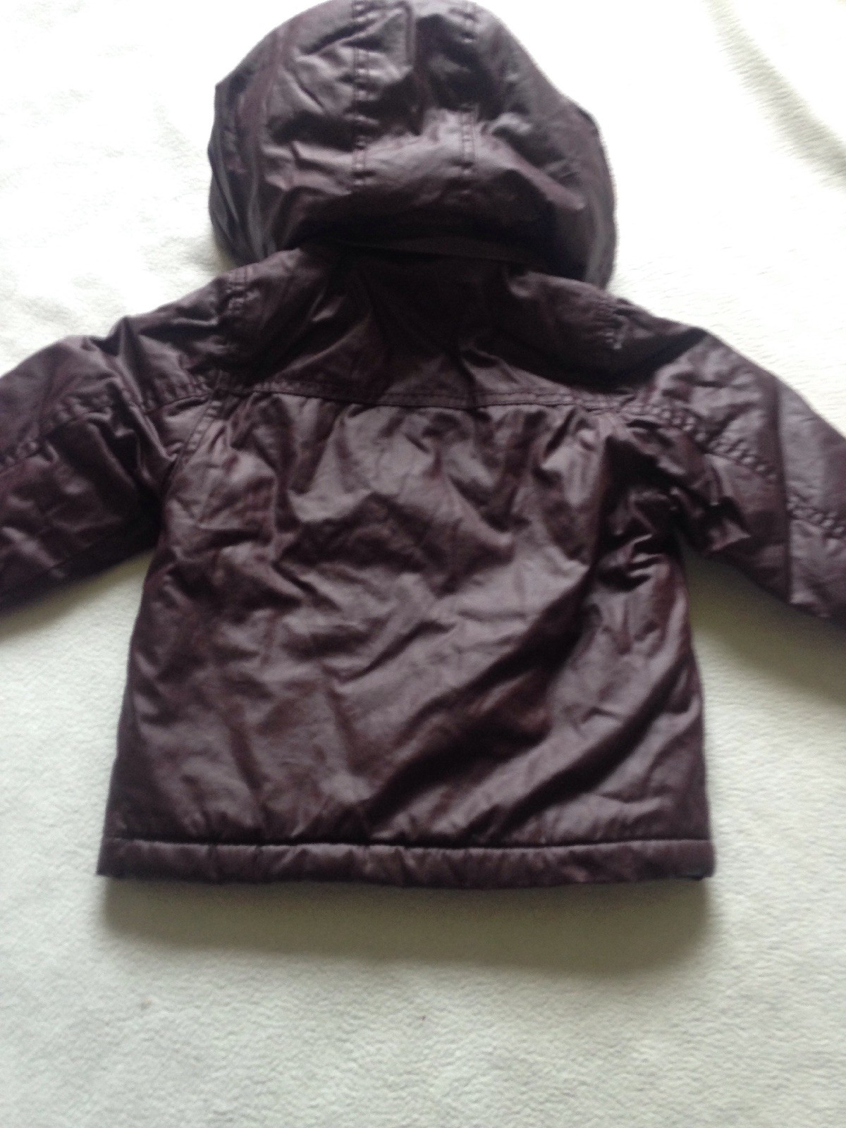 BNWT Baby. Boys 69 Months Brown Hooded & Lined Coat eBay