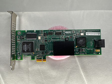 AMCC 9650SE-2LP 2-Port SATA PCIe RAID Controller Full Height Bracket Installed