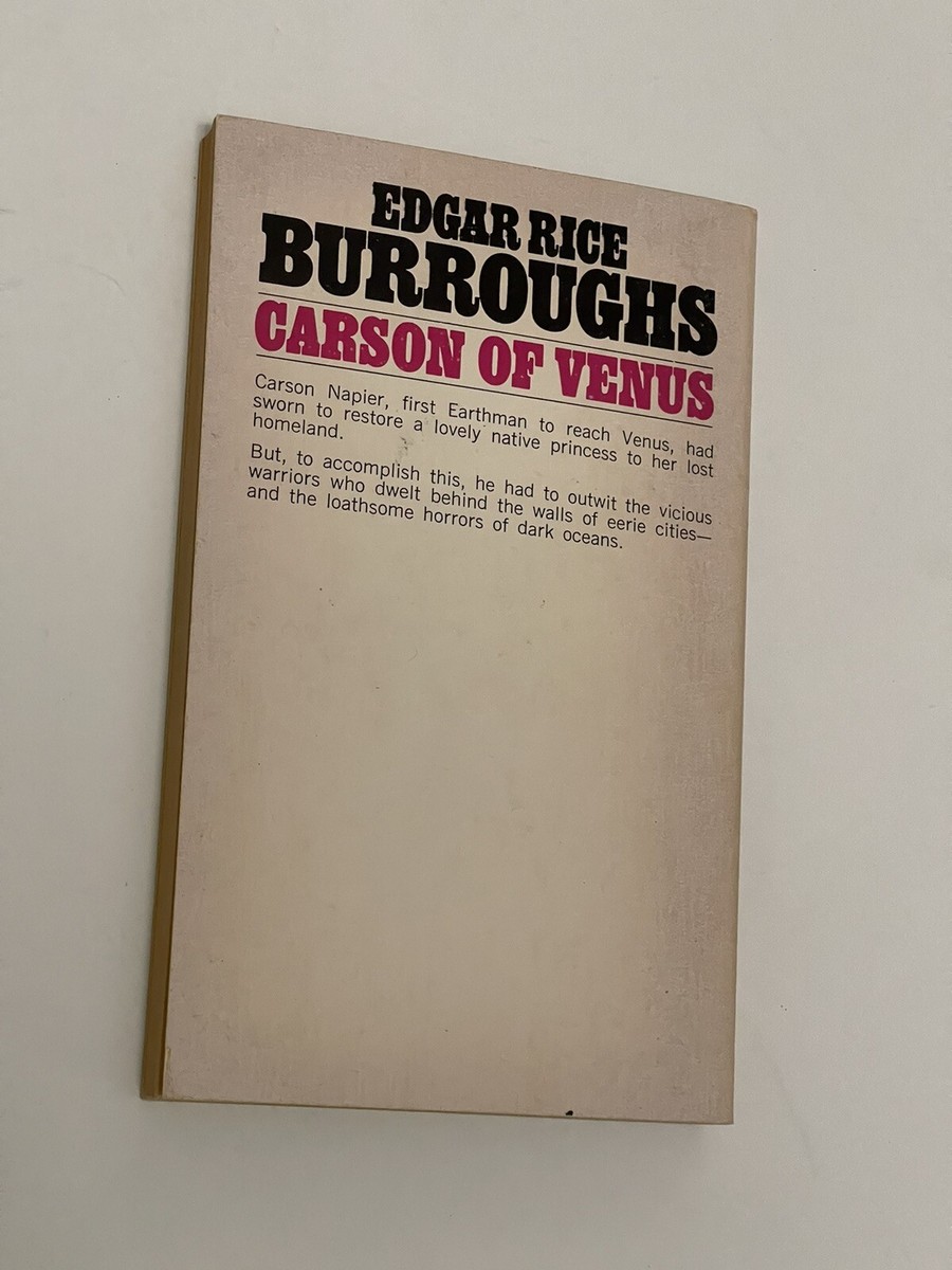 Carson of Venus Edgar Rice Burroughs Ace 09203 Frank Frazetta