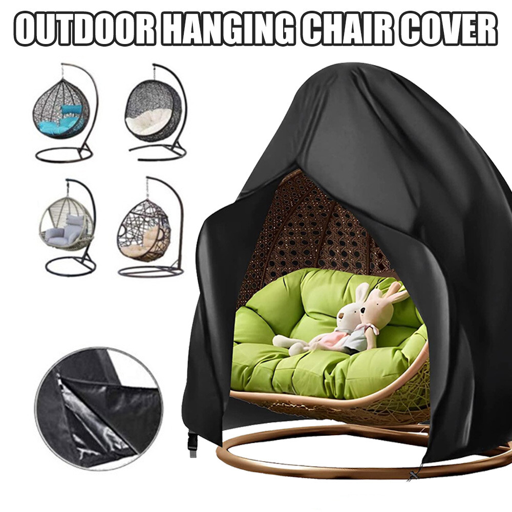 WATERPROOF DOUBLE EGG CHAIR COVER HANGING SWING HAMMOCK RATTAN OUTDOOR FURNITURE eBay
