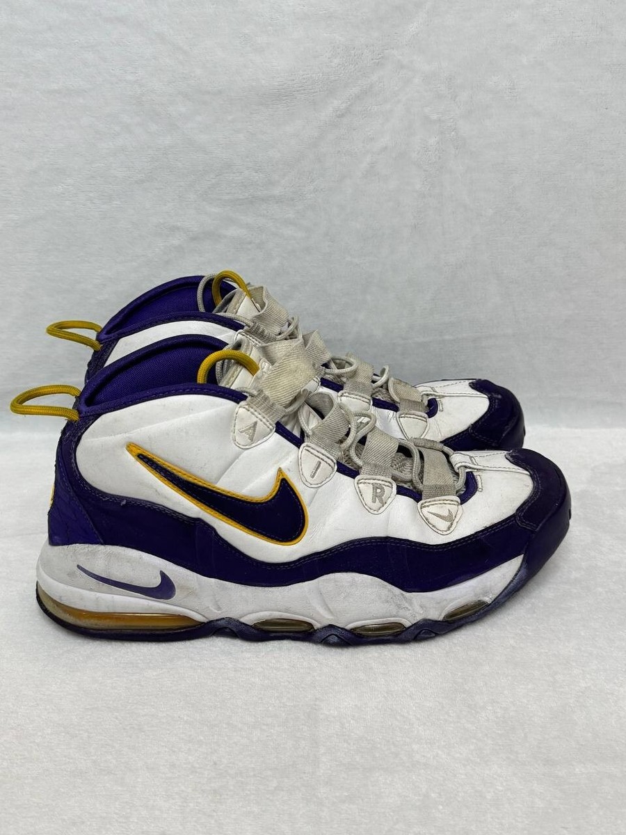 nike air max uptempo lakers