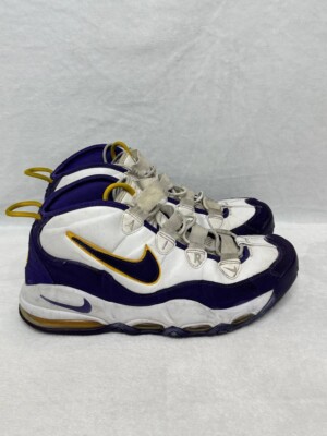 Nike Air Max Uptempo '95 Lakers Derek Fisher White/Purple 311090