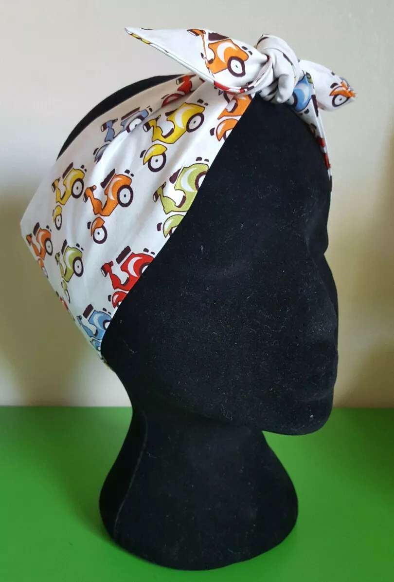 70's Print Head Scarf