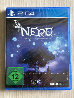 NERO: Nothing Ever Remains Obscure NEU SEALED PS4 PlayStation 4 Sammler
