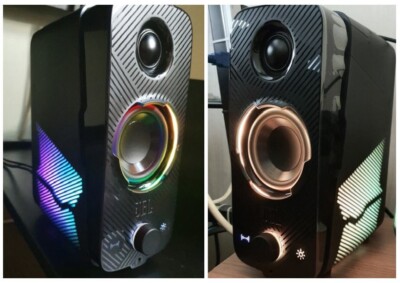 Sanmsung JBL Quantum Duo Bluetooth Gaming PC Speaker LED Light | eBay