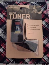 D'Addario Eclipse Rechargeable Clip-on Guitar Tuner New In Package 
