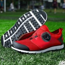Men's Golf Shoes Waterproof Breathable Sneakers Outdoor Non-slip Golf Shoes 
