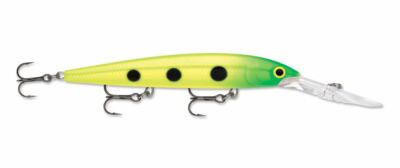 Rapala Down Deep Husky Jerk 14 - Slimy Lime - 5 1/2'' 13/16 oz Diving Lure