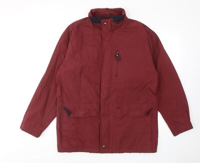 Tomos Beck Herren Jacke rot Größe M Reißverschluss