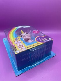 2016 Wow Wee Fingerlings Gemma Pink Baby Unicorn 5" Figure - NIB, scuff on arm