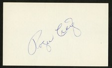 Roger Craig signed autograph auto 3x5 index card Baseball Player 9232