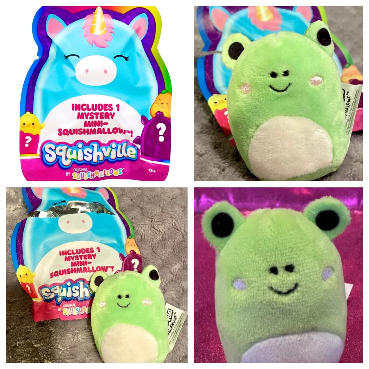 Squishville Mystery Mini Squishmallow with Fashion RARE Super Soft