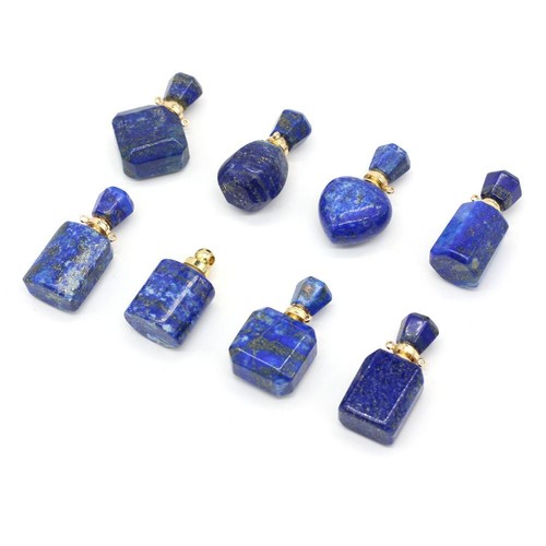 Lapis Lazuli Point Pendant in Capped Setting | New Moon Beginnings Lapis Lazuli Point Pendant in Capped Setting | New Moon Beginnings