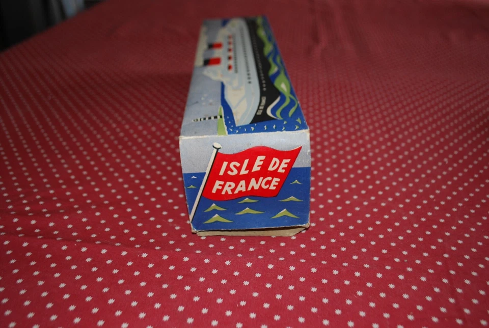 JOUET DE BAZARD BATEAU ISLE DE FRANCE EN PLASTIQUE NEUF BOITE 38 CM - Photo 2/4