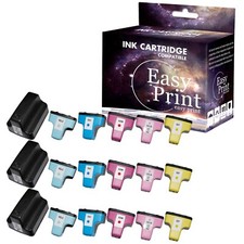 18PK replace for HP02 Ink Cartridge for PhotoSmart 3108 3110 C6200 Printer