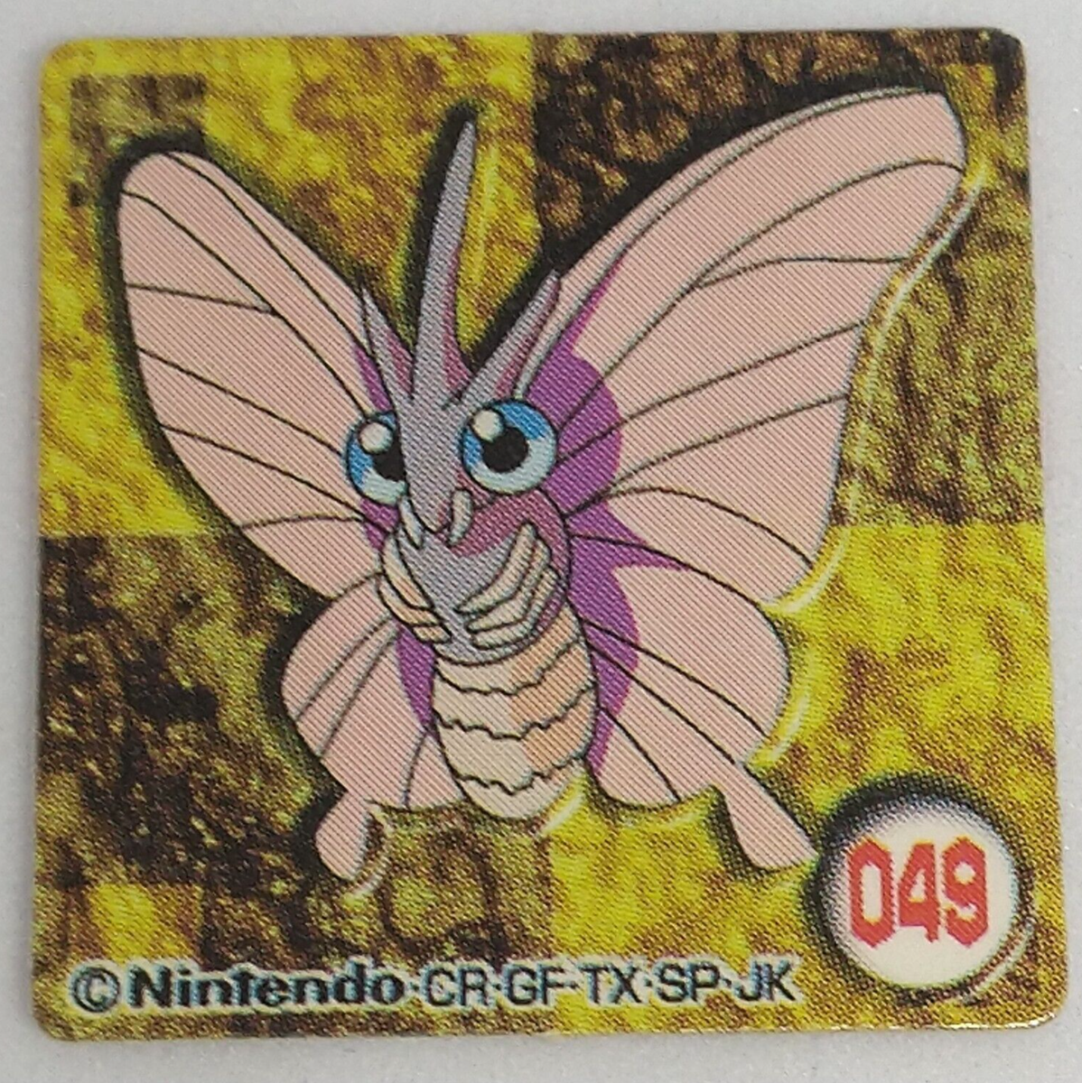 Venomoth Pocket Monster GB Mini Card No.49 Nintendo Pokemon