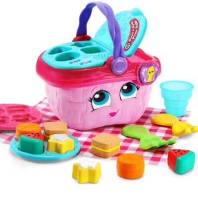 LeapFrog Shapes and Sharing Picnic Basket Colors Matching New In Box 