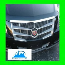 2008-2013 CADILLAC CTS CHROME GRILLE GRILL TRIM 5YR WARRANTY 2009 2010 2011 2012