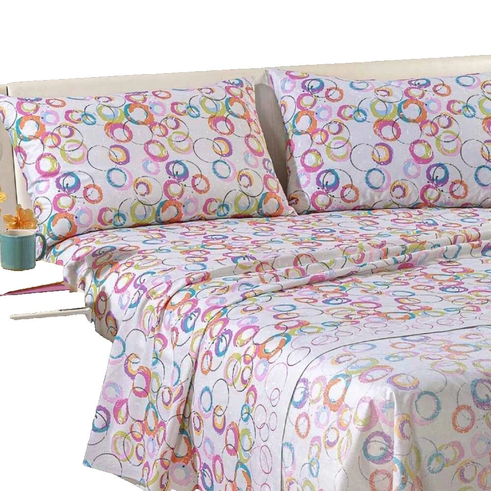 Círculos Multicolor Ropa De Cama