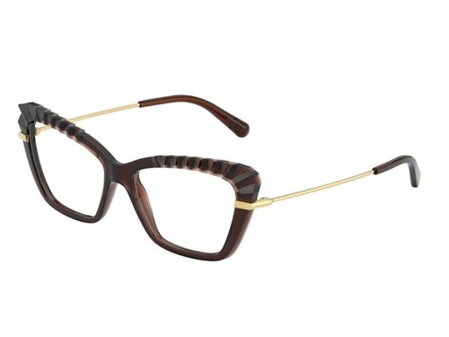 Dolce \u0026 Gabbana Occhiali da Vista DG5050 3159 Marrone Cat Eye Donna | eBay