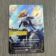 Lux - Crownguard Foil Promo Riftbound Organized Play Promotional Cards 014/024 — live eBay listing