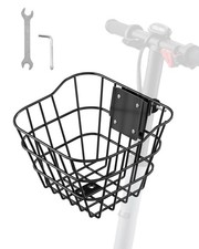 VEVOR Front Bike Basket Electric Scooter Basket with Fixed Bracket Kids/Adult