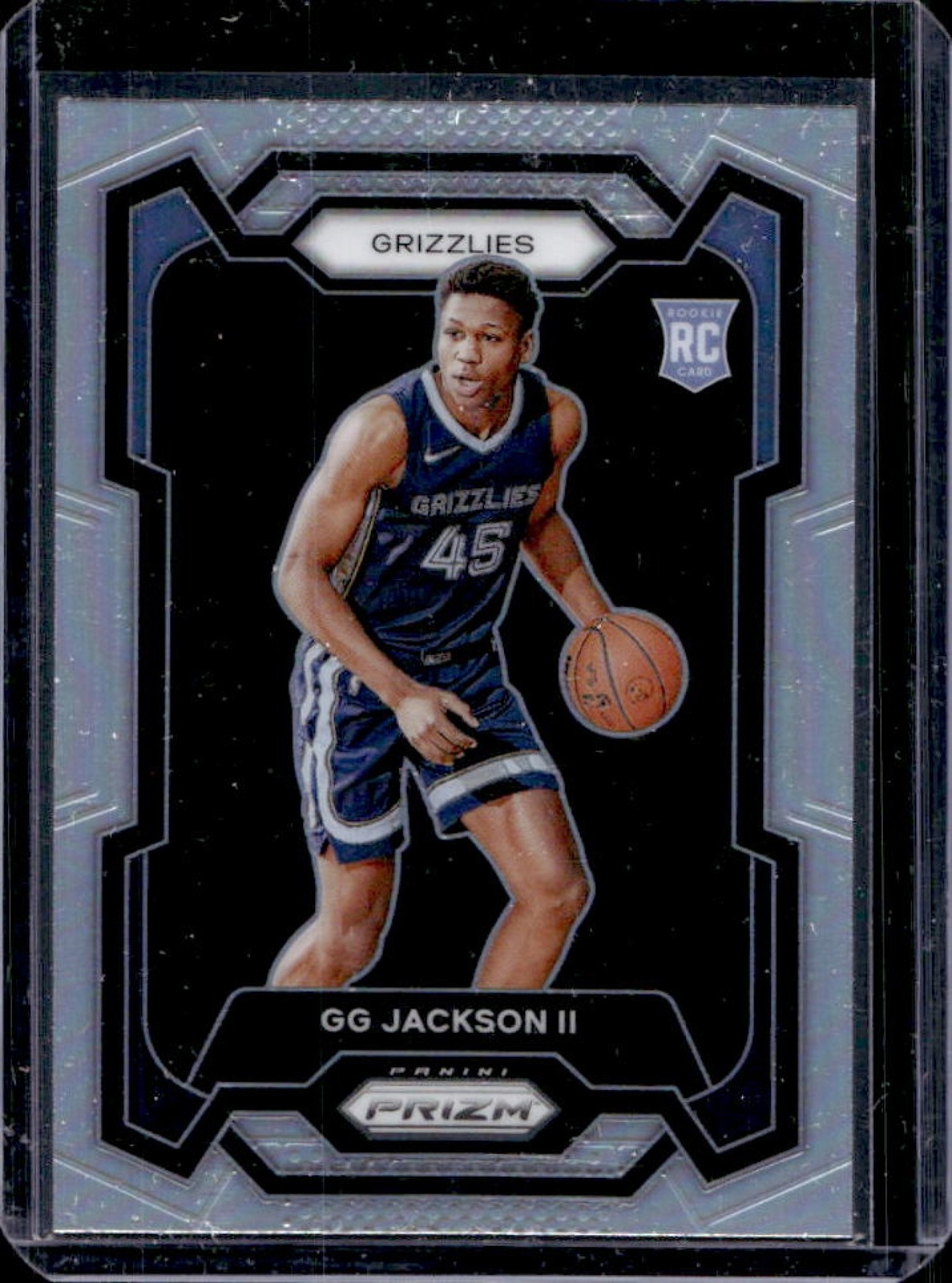 2023-24 Panini Prizm GG Jackson II RC Prizm Silver Rookie #179 Grizzlies