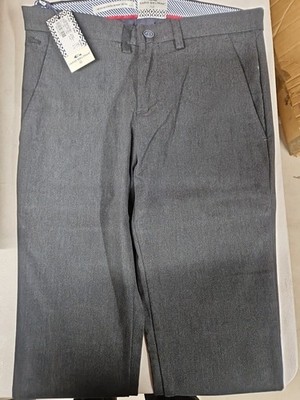Dario Beltran Slim Fit Grey Trousers  W30 L32 Men NEW WITH TAGS