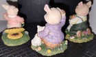 Vintage 1995 Clem Jingles The Thicket at Sweetbriar Pig Figurine Set of 3-Unbox — photo 2