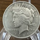 1924 peace silver dollar $1 Coin