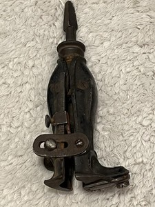 Antique Adjustable Hollow Auger Tenon Dowel Spoke Brace Tool Pat. Mar.5.78