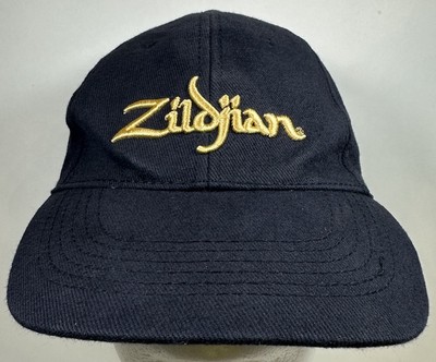 Vintage Zildjian Cap Cymbals Drum Set Hat Black Drummer Kit
