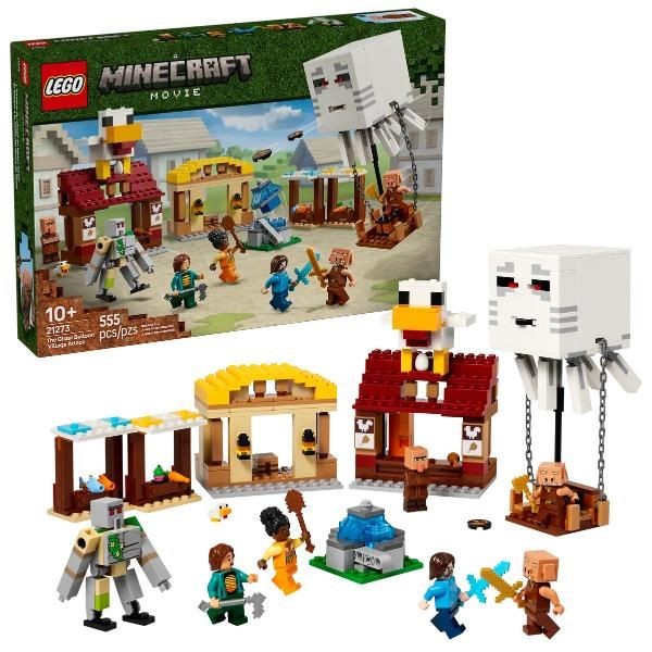 Lego Attacco Al Villaggio Del Ghast-Pallone 21273 - Immagine 3