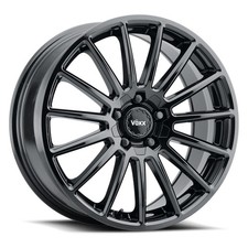 16x7 Voxx Casina Gloss Black Wheels 5x985x105 40mm Set Of 4
