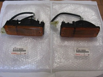 Toyota AE86 Trueno Early model Front Turn Signal Lamps Unused JDM