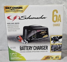 Schumacher 6A Battery Charger Fully Automatic 6V/12V SC1320