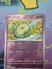 Solosis 037/086 Sv: Black Bolt Reverse Holo Pokeball Pokemon Card