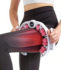 360 Body Massage Roller Cellulite Massager Removable Sculpting Tool Green Pink